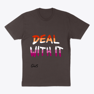 "Deal With It" Pride Shirt - Lesbian