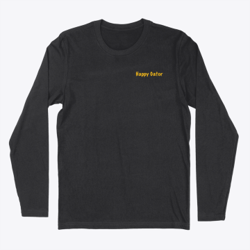 Sunflower Alligator long sleeve t-shirt (W/ back)