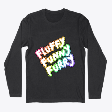 FLUFFY, FUNNY, FURRY LONG-SLEEVE