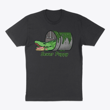 Sewer Puppy Cute Alligator
