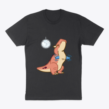 Carnotaurus Dancing Disco Cute Dinosaur