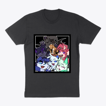 EN-IMALS WALK THE LINE SHIRT DARK MODE
