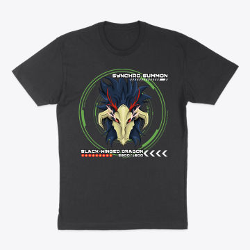 Black Wing Dragon (Front Design Only)
