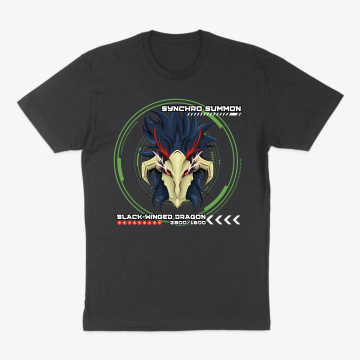Black Wing Dragon (Front &amp; Back Design)