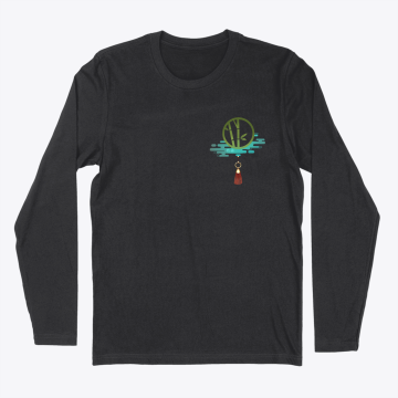 Bamboo Forest (Front&amp;Back) | Long Sleeve
