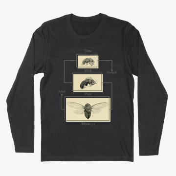 Cicada design - Time will pass anyways