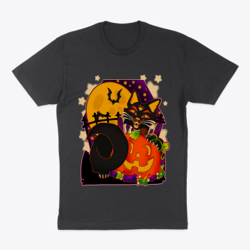 Black Cat Vintage Shirt