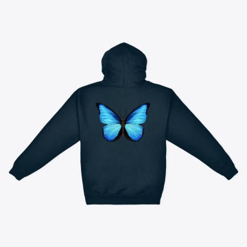 Blue morpho butterfly