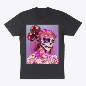 T-shirt monster lady!
