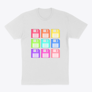 Rainbow Floppy Disks