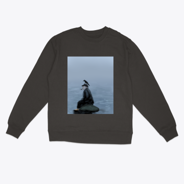 Lonely Man at sea