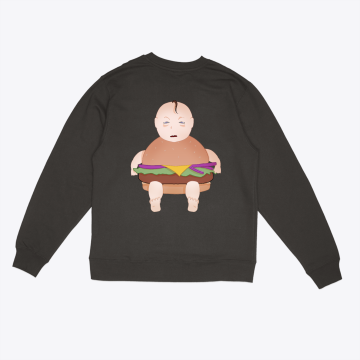 Burger baby [back design]