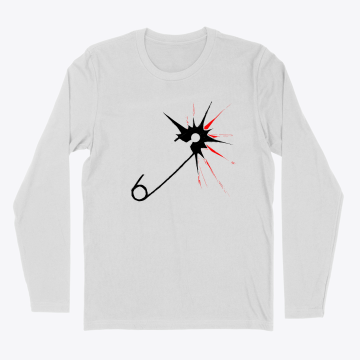 PIN LONG SLEEVE T-SHIRT - ZHENIA
