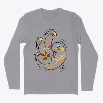 Fluttering Pigeon (Sol) - Long Sleeve T-shirt