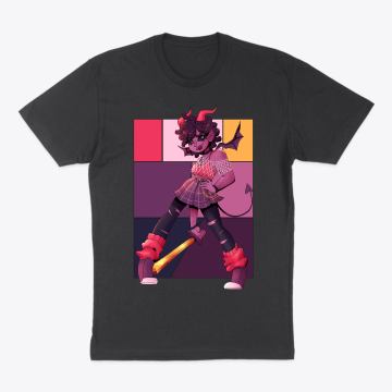 Pink dragon girl T