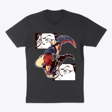 FineFox w/Scythe (Red and Blue Vers.)
