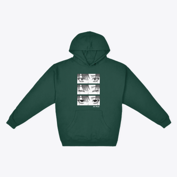 Sad Eyes Anime Hoodie