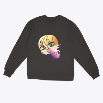 Too Hot! – Cute Chibi Mug Emote