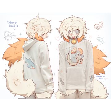 Wypher shork hoodie :3