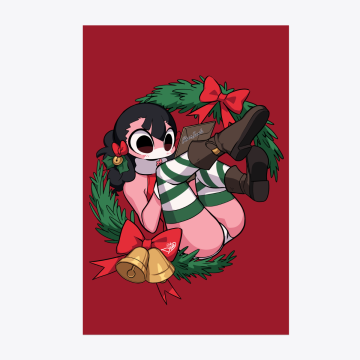 Gu's Christmas 4x6 Art Print