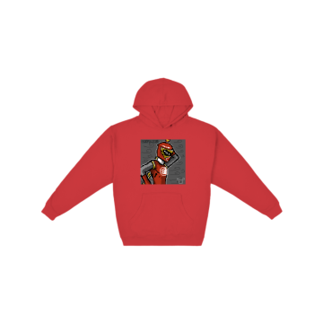 Ninja Storm Red Hoodie