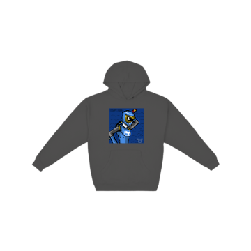 Ninja Storm Blue Hoodie