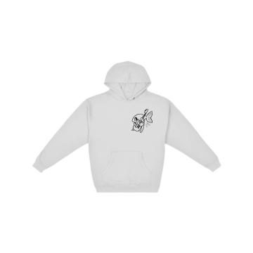 Fish with a guitar Hoodie