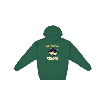 Fish puns are CRAPPIE! Hoodie
