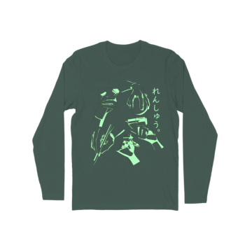 Animator Shirt Green Long Sleeve