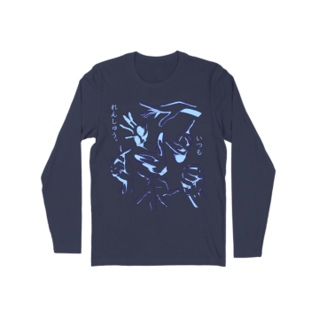 Animator Shirt Blue Long Sleeve