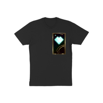 Cyber Deco heart chip T-Shirt