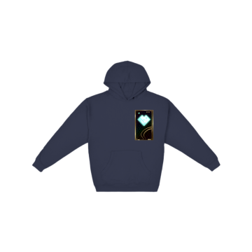 Cyber Deco heart chip Hoodie