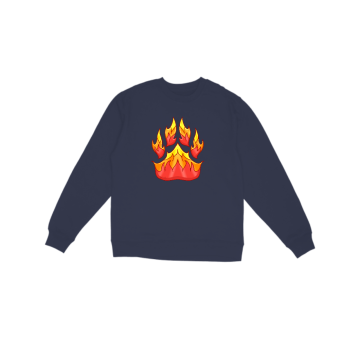 Fire Pawprint Sweatshirt