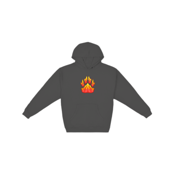 Fire Pawprint Hoodie