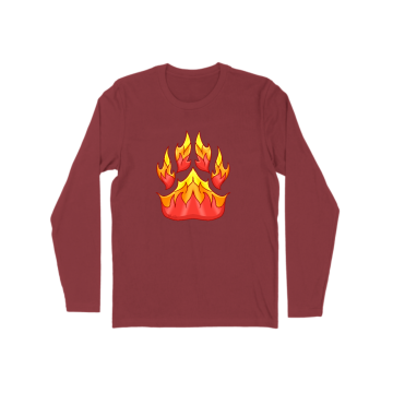 Fire Pawprint Long Sleeve