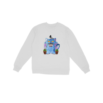 Kpop Derpy Tiger and Bird Sweatshirt