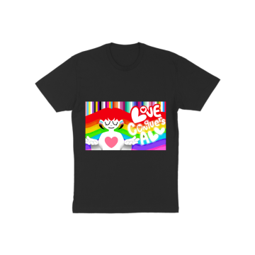 LGBTQ+ Pride Love Conquers T-Shirt