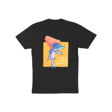 Pick shark carefully (yellow) T-Shirt