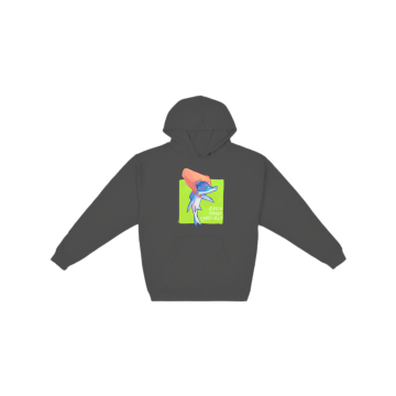 Pick shark carefully (lime) Hoodie