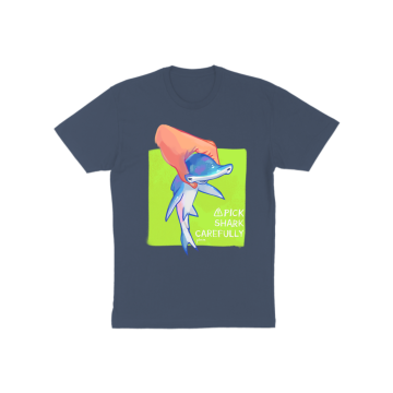 Pick shark carefully (lime) T-Shirt