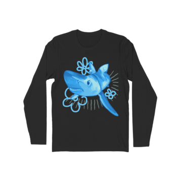 Blue shark (blue) Long Sleeve
