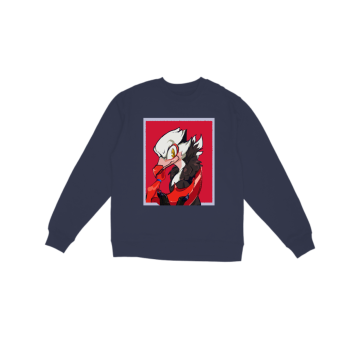 Zero the vulture by Ori Burst Sweatshirt