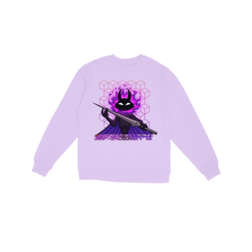 Purple Flames Sweatshirt