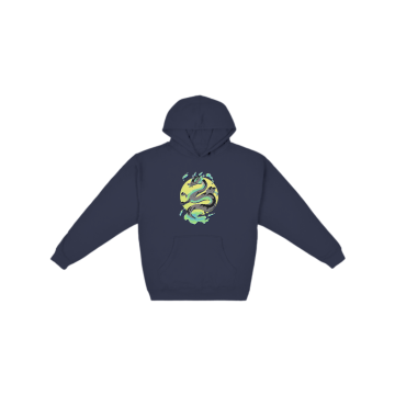Bluegreen Milk Dragon Hoodie