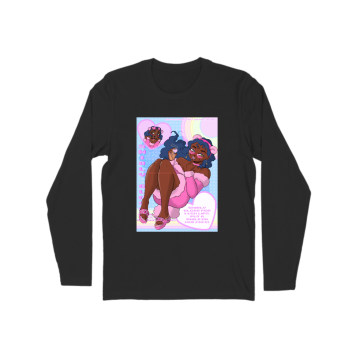 Swirling lip gloss Long Sleeve
