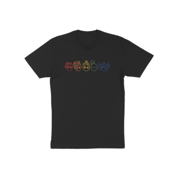 A Rainbow of Elle’s T-Shirt