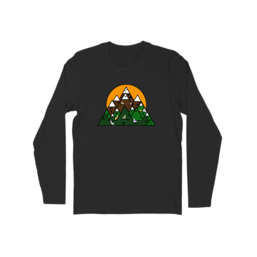 Llama Mountain Long Sleeve