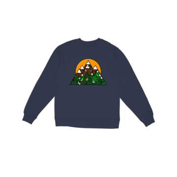 Llama Mountain Sweatshirt