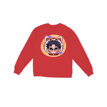 Okarun cat - dandadan Sweatshirt
