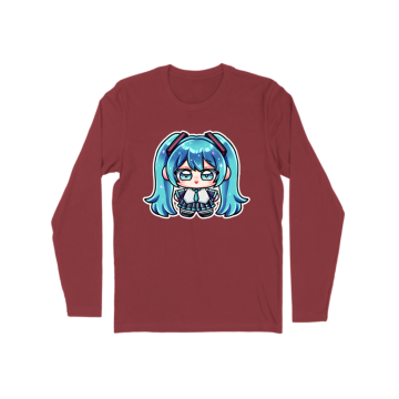 Cute chibi Miku Hatsune  Long Sleeve
